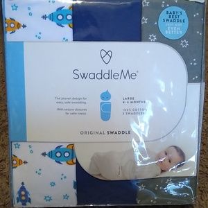 Swaddle Me 3 pack 4-6 mo.